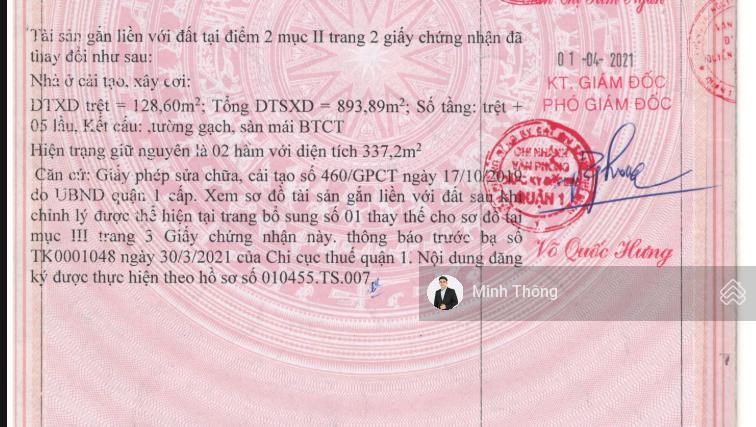 Không có căn so sánh! ts 2729 nam kỳ khởi nghĩa (8.2 x25msàn 894m2h6l  hdt 8 tỷ) giá 239 tỷ