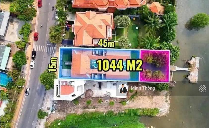 Quảng bá ts 189a1 nguyễn văn hưởng  mt view trực diện sông (20x50 ~1000m2  hdt 3,3t) chốt 315 tỷ