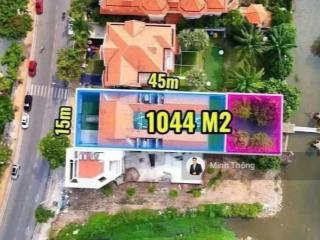 Quảng bá ts 189a1 nguyễn văn hưởng  mt view trực diện sông (20x50 ~1000m2  hdt 3,3t) chốt 315 tỷ