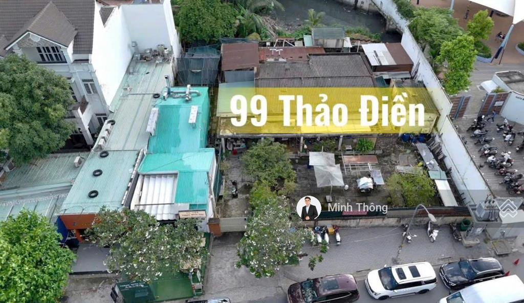 Gấp bán ts xây toà nhà vp! dt 30 x 27  ctxd 15 tầng, cao 60m hệ số 6 thảo điền giá chỉ 279 tỷ