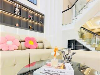 Nhà mới 5 tầng  52m2  4pn  đường 5m thông  không qh, không lg  chỉ 7.4 tỷ tl sổ hồng riêng