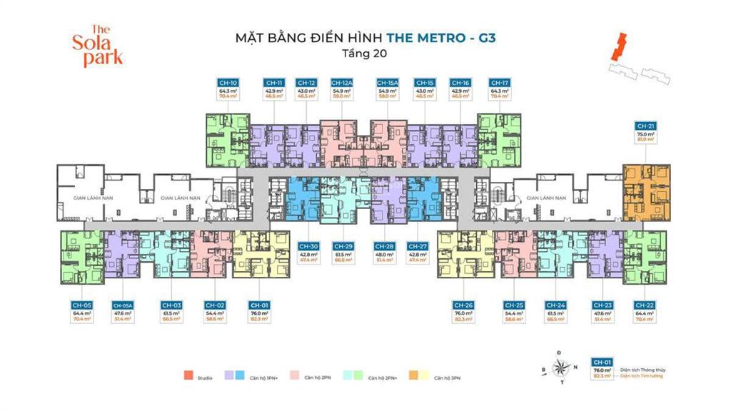 Bán căn hộ chung cư view đẹp tại imperia sola park, 4,6 tỷ, 54,4m2