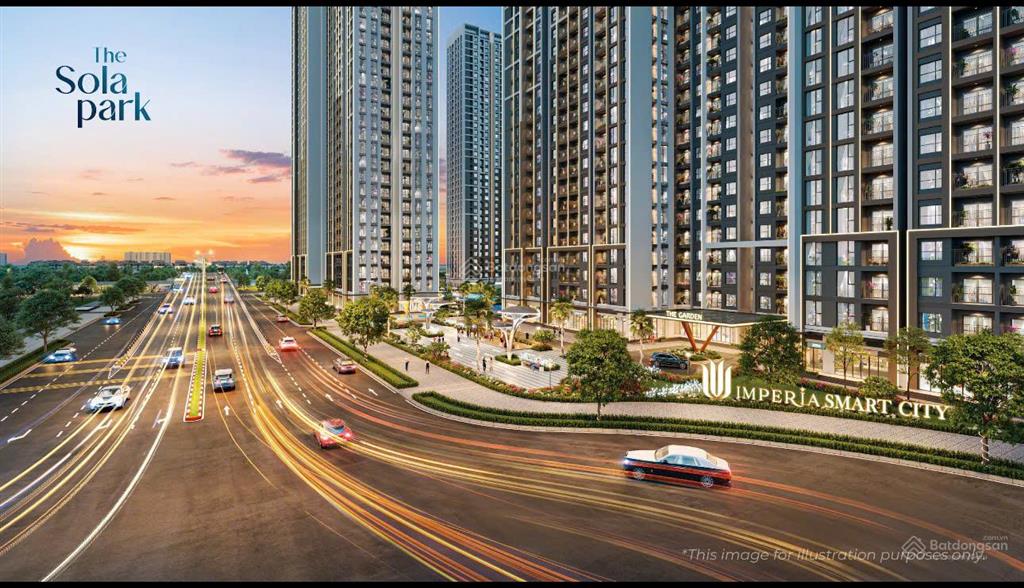 Bán căn hộ 2pn, 2wc, 54,4m2 tại imperia sola park giá bán 4,2 tỷ bao phí sang tên