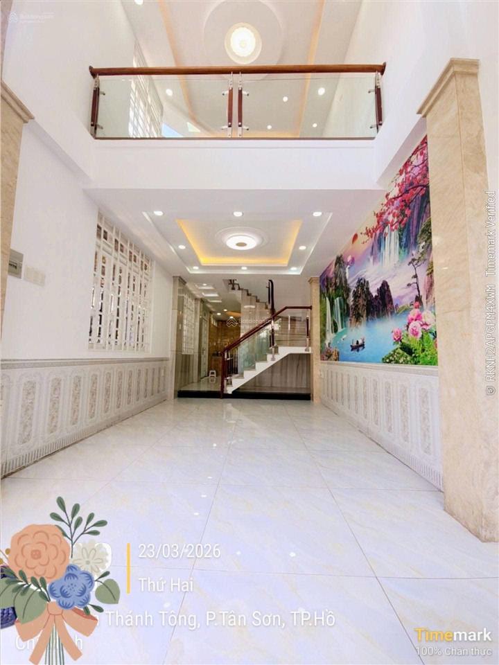 Trần thánh tông  dt 76m 5x15.1  8tỷ phường 15 tân bình