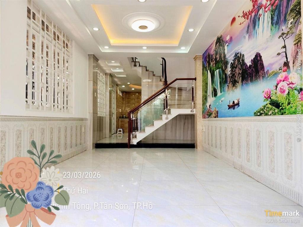 Trần thánh tông  dt 76m 5x15.1  8tỷ phường 15 tân bình