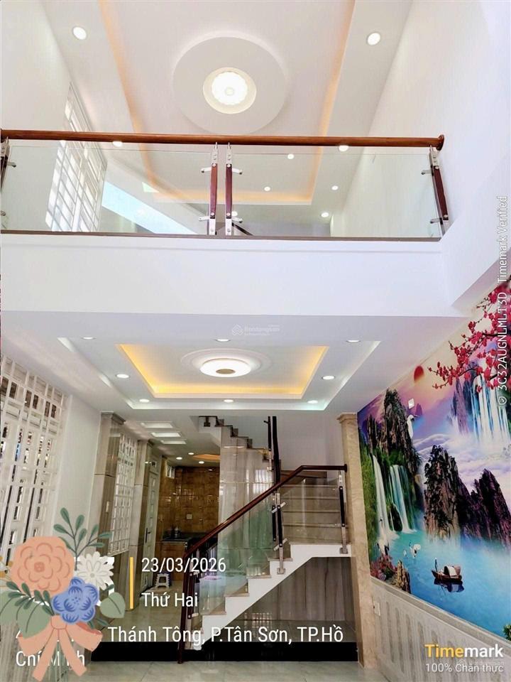 Trần thánh tông  dt 76m 5x15.1  8tỷ phường 15 tân bình