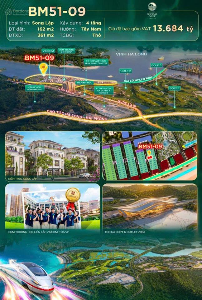 Đây không phải mua 1 căn nhà, mà là mua 1 vị trí trong một thành phố du lịch tương lai của miền bắc