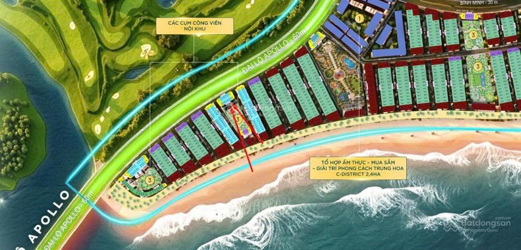 Đây không phải mua 1 căn nhà, mà là mua 1 vị trí trong một thành phố du lịch tương lai của miền bắc