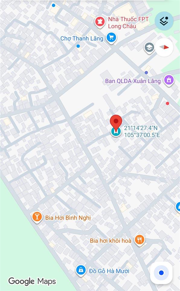 Bán đất tại tt làng nghề thanh lãng, bình xuyên, vĩnh phúc