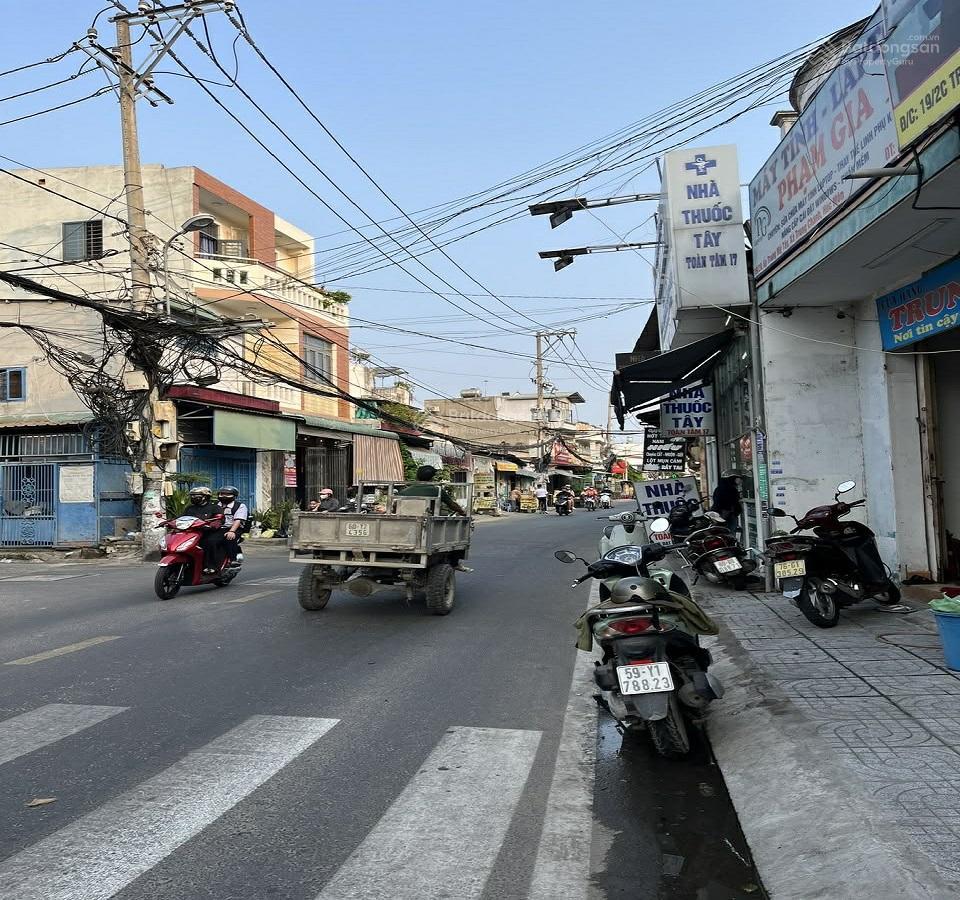 Bán nhà mặt tiền kd trung mỹtân xuân, bà điểm, tp hcm, 87m2, trệt, lửng.