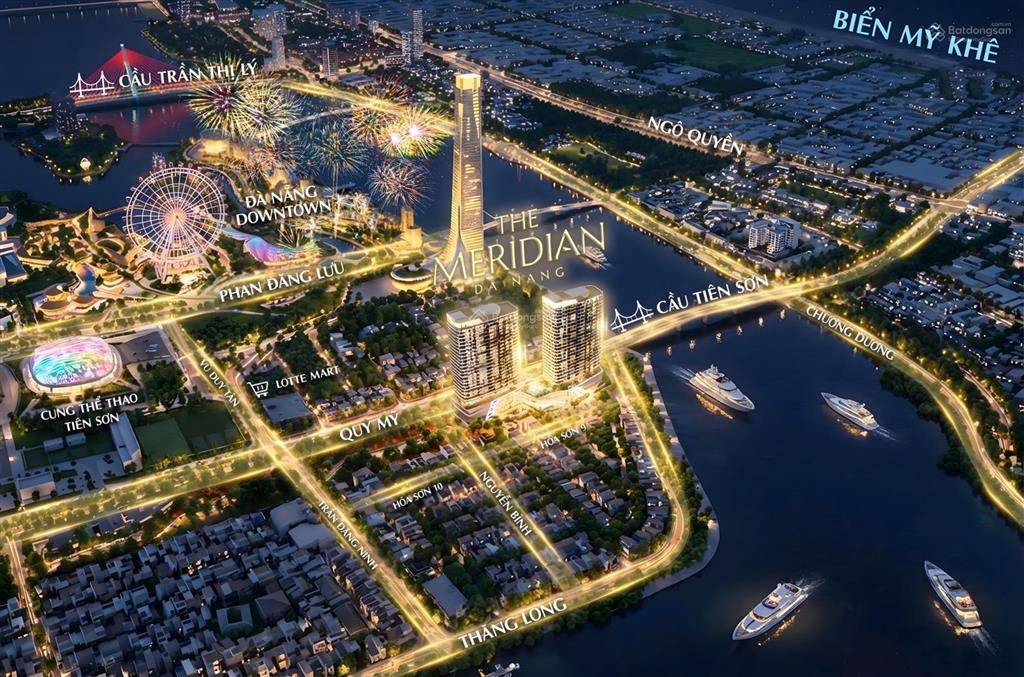 Căn hộ the meridian giá chỉ 75tr/m2 ngay sông hàn view đà nẵng downtown chiết khấu 5%