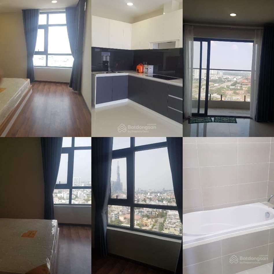 Cho thuê căn hộ 3pn 2wc 102m2 full nội thất căn góc view trực diện quận 1 và landmark 81