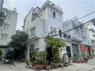 Nhà góc 2 mặt tiền  hẻm 8m (oto+ tải)