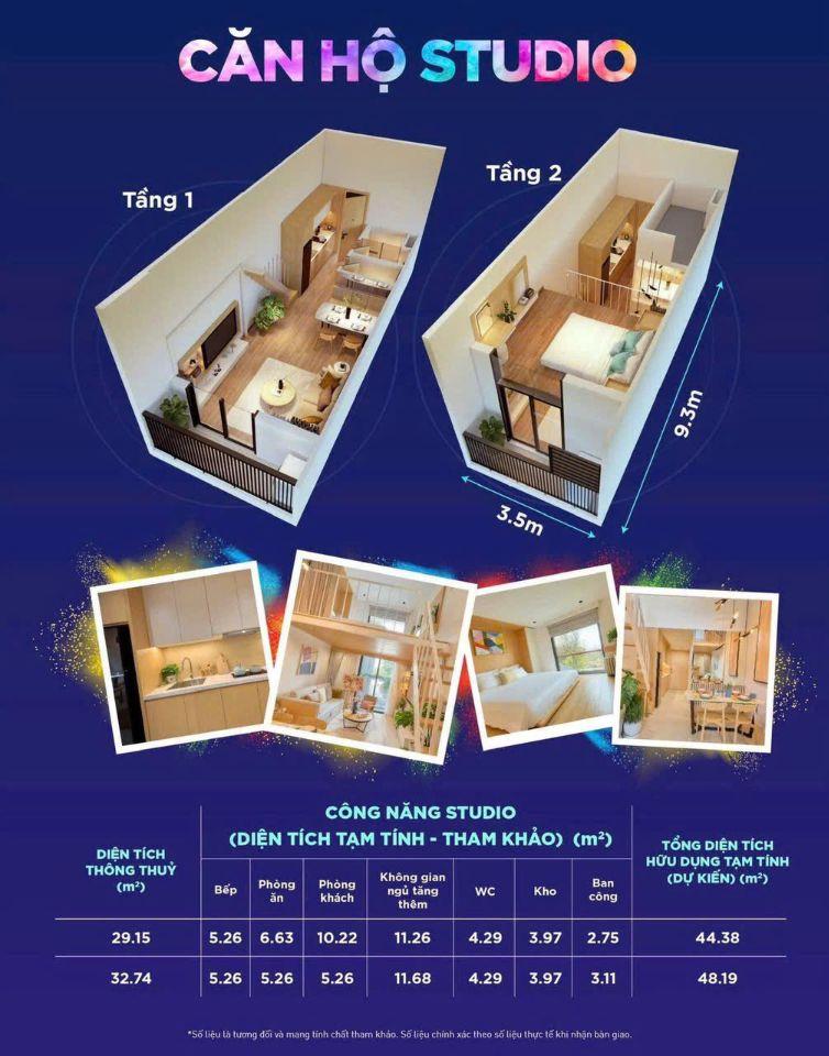 Độc quyền số lượng ít, studio Sun Hà Nam giá chỉ 1.3 tỷ, vốn 200 triệu chốt nhanh