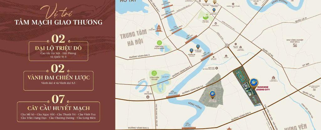 Độc quyền Căn 3 ngủ tại Sunshine Legend City chỉ 5.7 tỷ