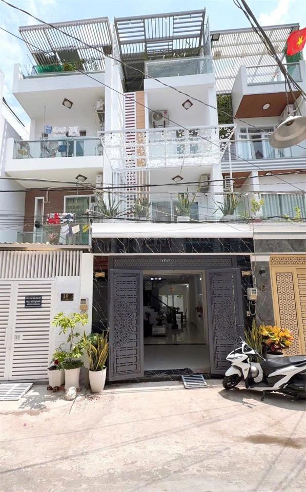 Bán nhà shr hẻm lon 1806 huỳnh tấn phát,nhà bè.xd 1 trệt 3 lầu,5pn 5wc full nt. 0965 004 *** mr huy