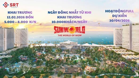 Căn 2pn + 81m2  view sunworld biển  tầng thấp  giá siêu rẻ