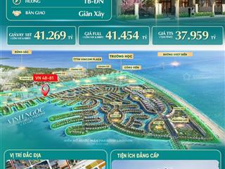 Vn48 căn song lập  vừa kinh doanh thuận tiện vừa có view hồ rộng mở  siêu hiếm!