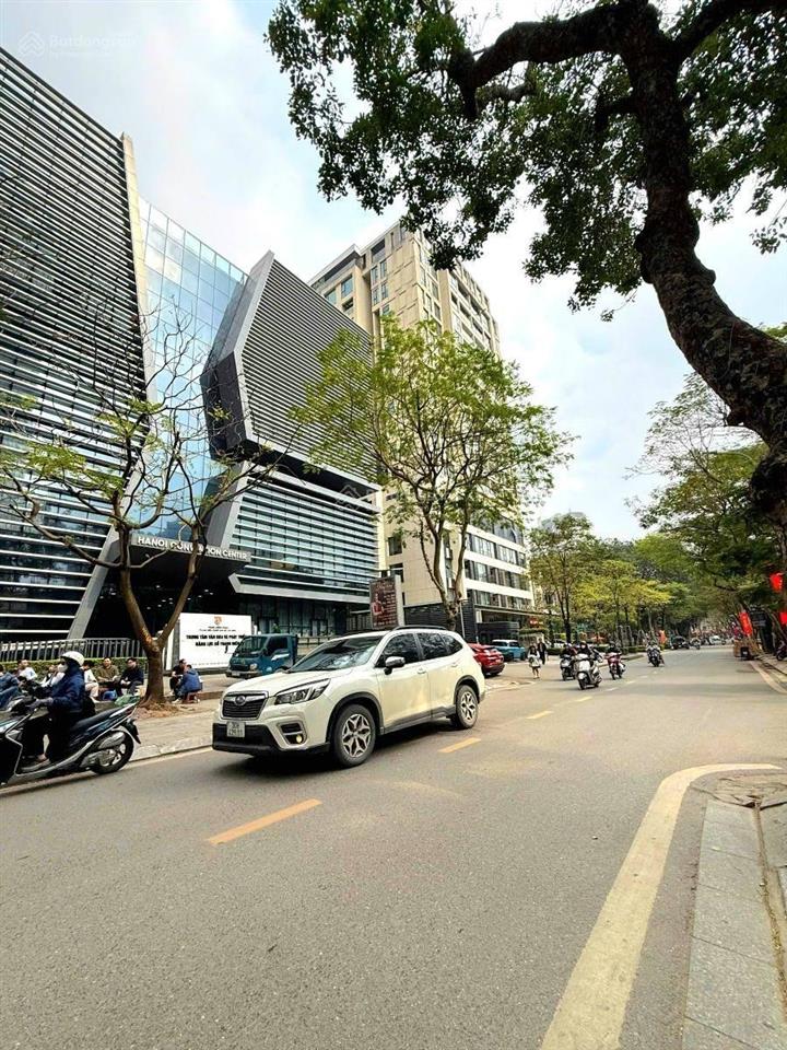 Bán tòa nhà mặt phố đội cấn ba đình 1724m221t mt29m lô góc full thổ cư 1390 tỷ đội cấn.