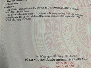 Cần bán gấp 1700mét vuông đất mặt tiền p.11. tp.đà lạt đường lâm văn thạnh