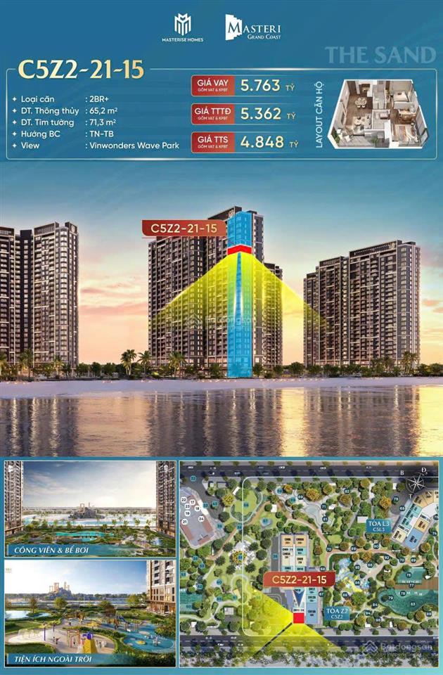 Căn 3pn đẹp nhất cổ loa view triệu đô chỉ từ 13,5 tỷ