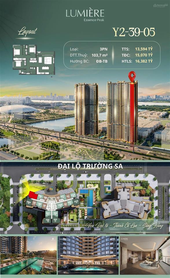 Căn 3pn đẹp nhất cổ loa view triệu đô chỉ từ 13,5 tỷ