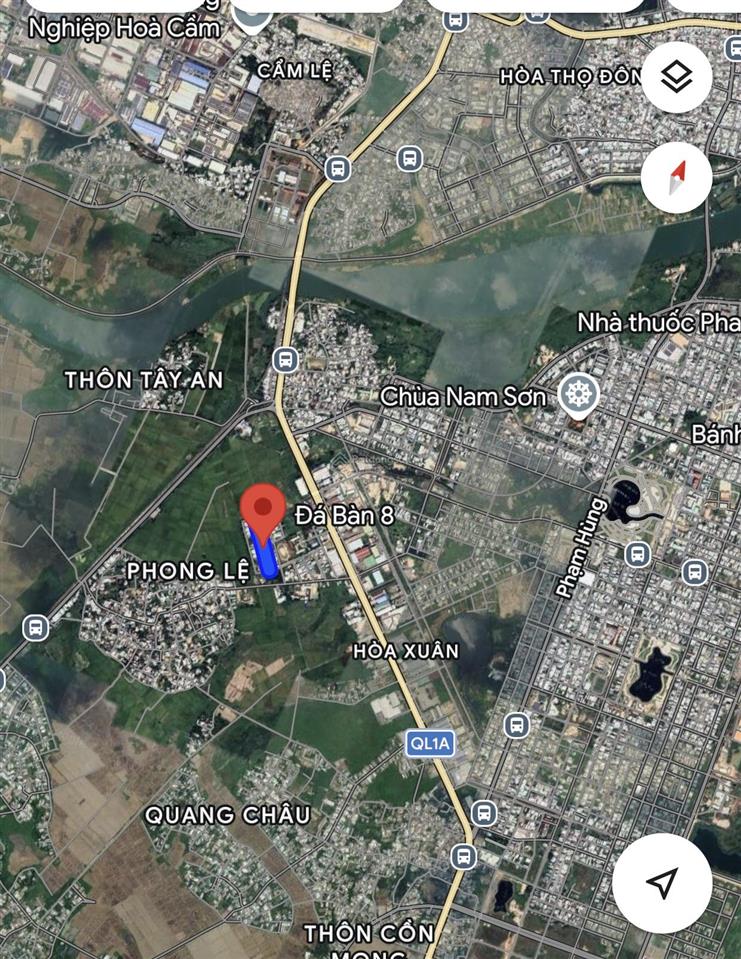 Bán nhanh lô đất tđc phong nam hòa xuân rẻ thị trường. diện tích 120m2 ngang 6m