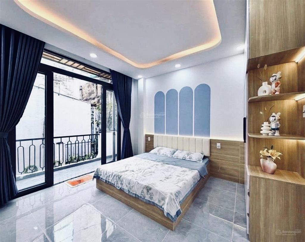 Nhỉnh 3 tỷ hẻm xe hơi có thang máy 4 tầng  kinh doanh buôn bán đường chu văn an, bình thạnh