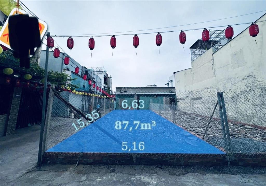 Bán đất 69m lô góc 2 mặt tiền, hẻm xe hơi được xây dựng 5 tầng view sông hiệp bình  thủ đức