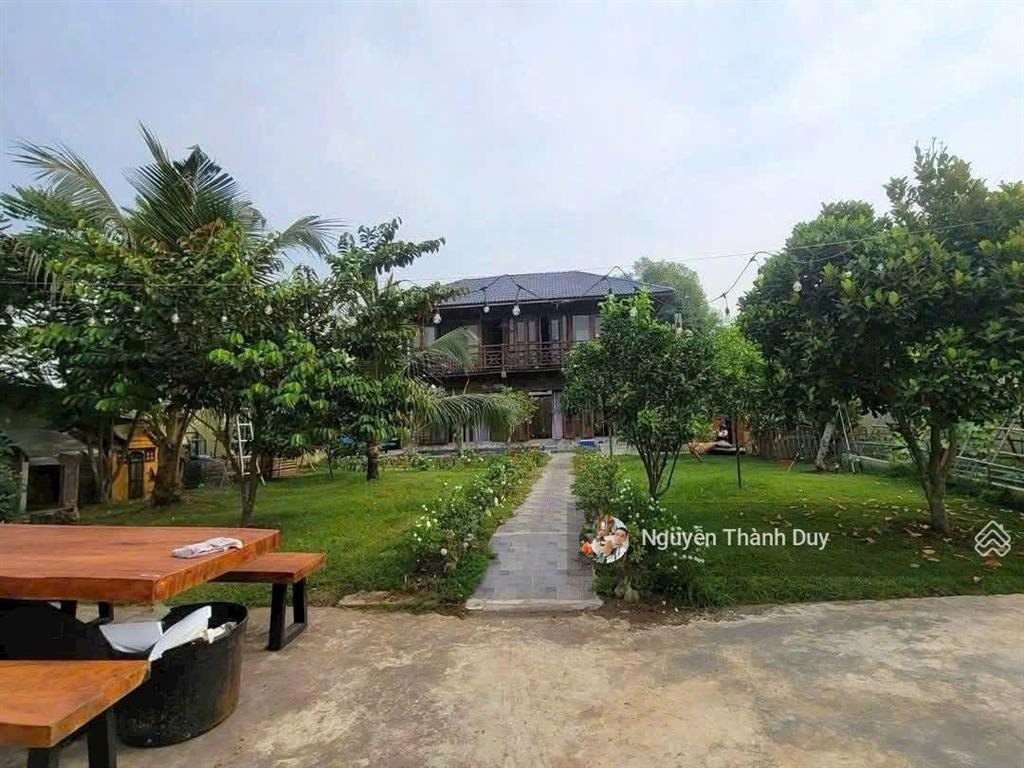 Khu đất làm nhà vườn view sông cực đẹp  500m2 chỉ 6 tỷ tl  ngay nguyễn duy trinh ph long trường