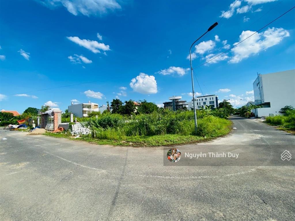 Lô góc 2 mặt tiền view sông kdc tăng long garden sát bên đông tăng long 428m2 full thổ chỉ 40tr/m2