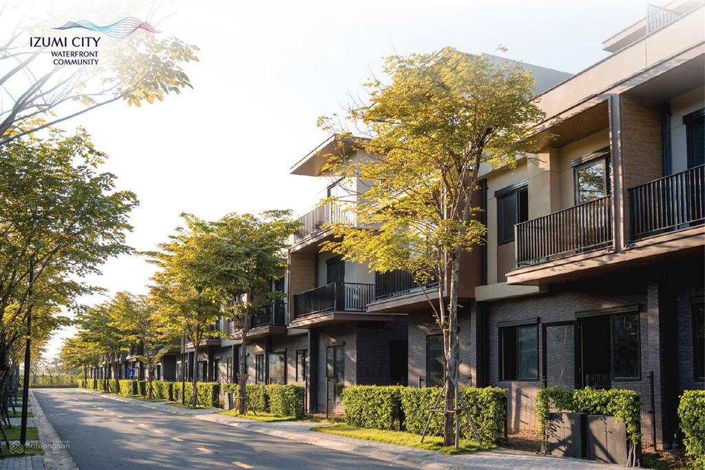 Ưu đãi đến 10,5% tại phân khu canaria trong đô thị sinh thái izumi city nam long 8x20,5m