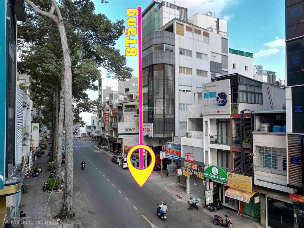 Bán nhà bùi thị xuân 127m²  hầm + 7 lầu  thu 200tr/tháng  quận 1  giá 80 tỷ