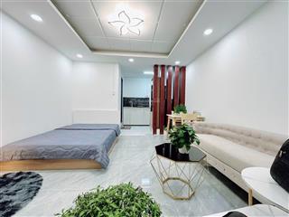 Căn hộ 1 phòng ngủ cửa sổ trời đường nơ trang long gần đại học văn lang