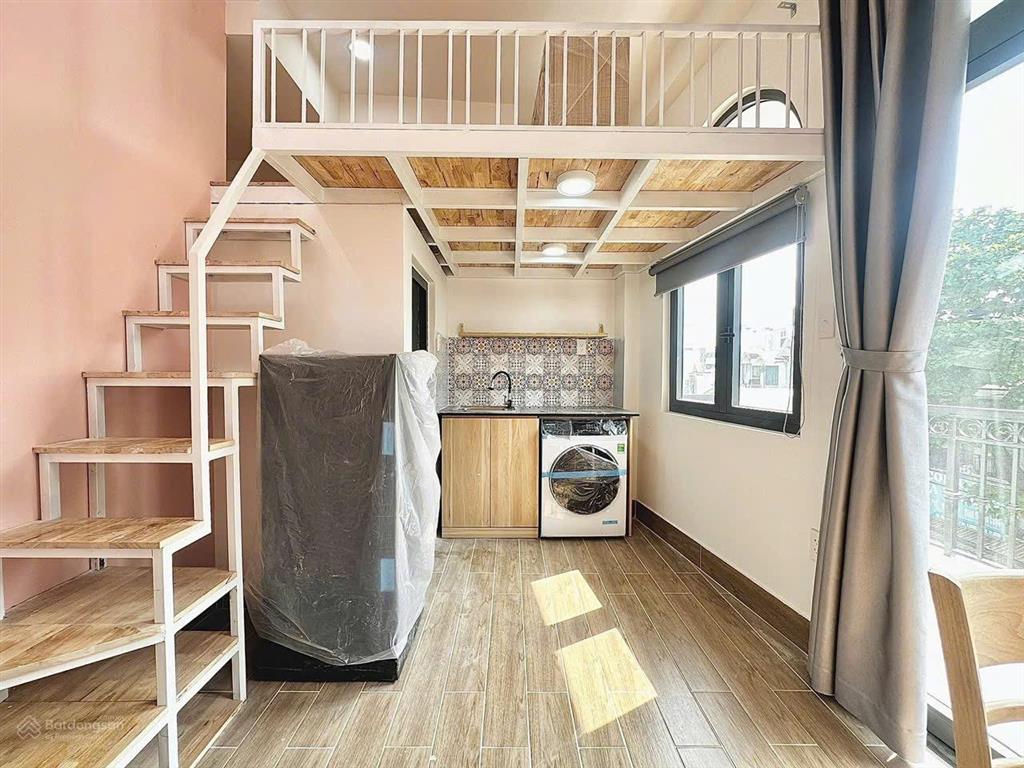 Duplex (có gác) ban công máy giặt riêng gần đại học hutech, gtvt gần xô viết nghệ tĩnh bình thạnh