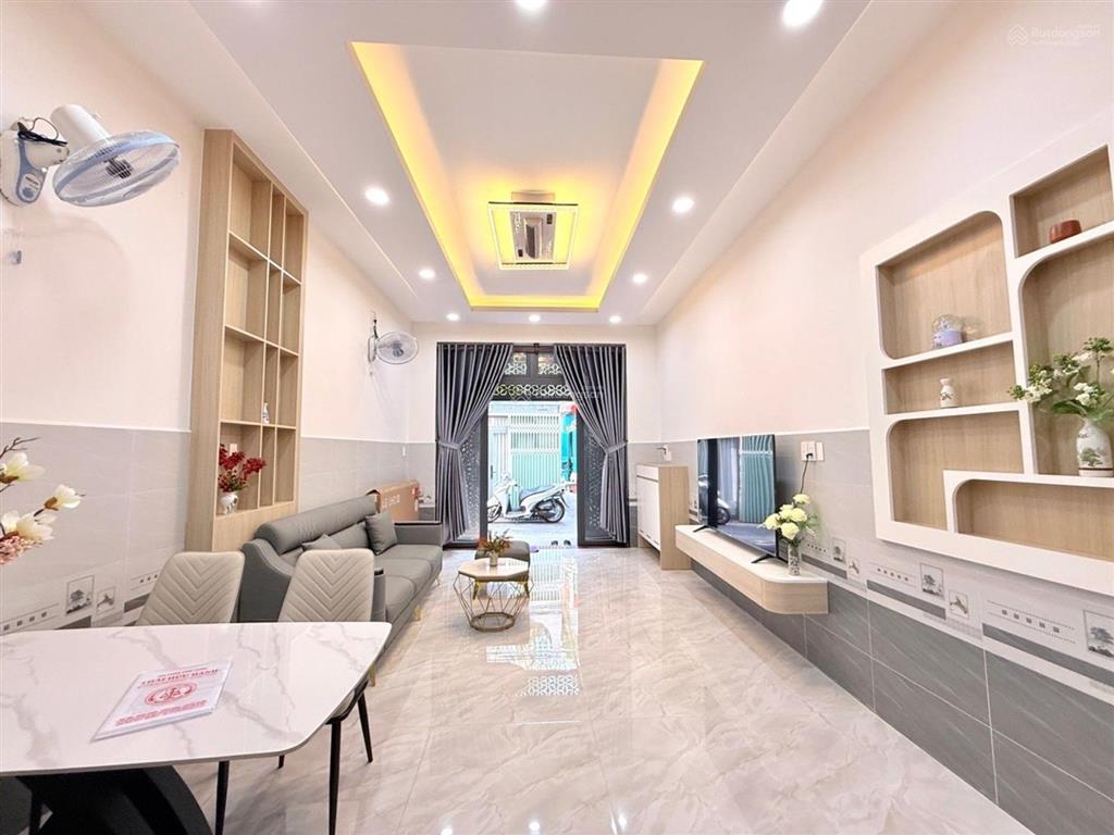 Bán nhà  mặt tiền kinh doanh, full nội thất, ô tô đỗ cửa đường số 1, p. hạnh thông, gò vấp,