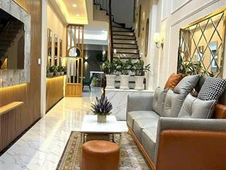 Bán nhà hẻm ô tô  5 tầng siêu đẹp  tặng full nội thất cao cấp  ngay vincom + cityland