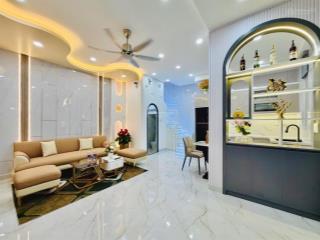 Nhà mới đẹp hẻm xe hơi thông  ngay chợ thạch đà 3 tầng 3pn chỉ 5,75 tỷ. phạm văn chiêu  gò vấp.