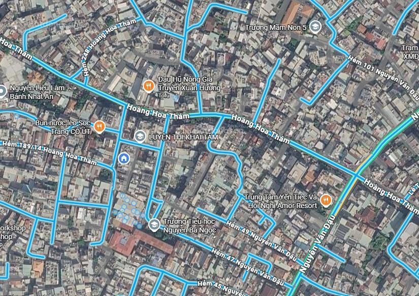 Cho thuê mặt bằng 30m² gần chợ cây quéo, hẻm lớn, vị trí đông người