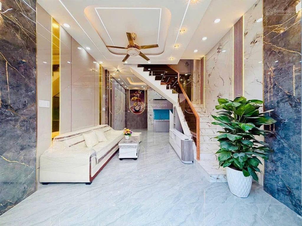 Nhà đẹp trung mỹ tây hxh 6m thông