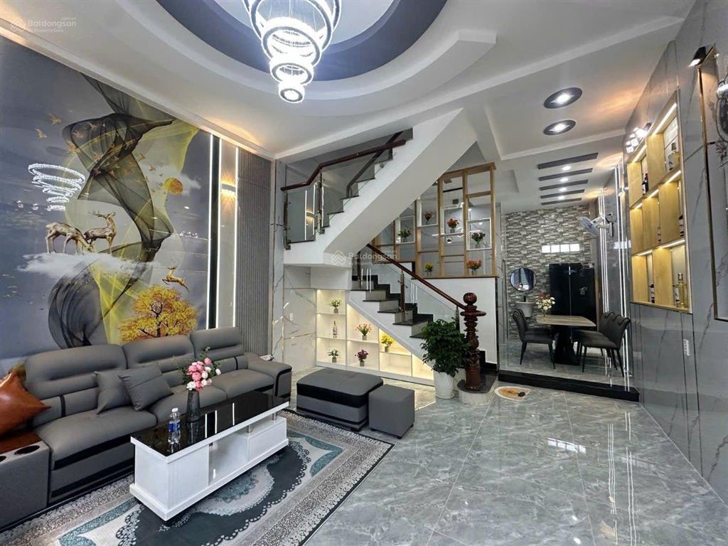 Nhà 4 tầng 60m trương thị hoa hxh 6m thông