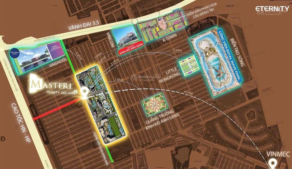 Căn hộ hạng sang tại vinhomes oceanpark2, dòng lumiere series của masterise homes