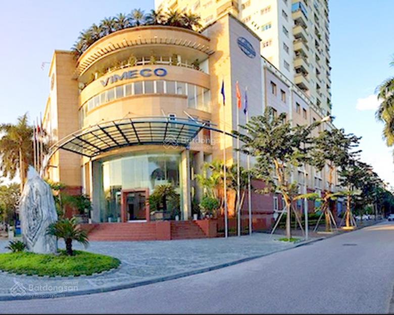 Cho thuê căn 105m2 tòa vimeco phạm hùng, cầu giấy, hn. tk 3 ngủ, có slot ô tô. giá chỉ 16tr/tháng