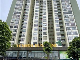 Cho thuê căn 70m2, 2pn, 2wc tại yên hòa sunshine, giá 14,5tr