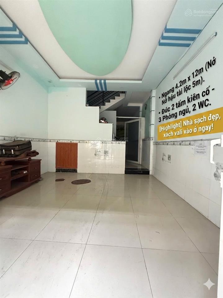 [hiếm] kênh tân hoá 56m2 nở hậu 5m  cách mặt tiền 2 căn  6 tỷ