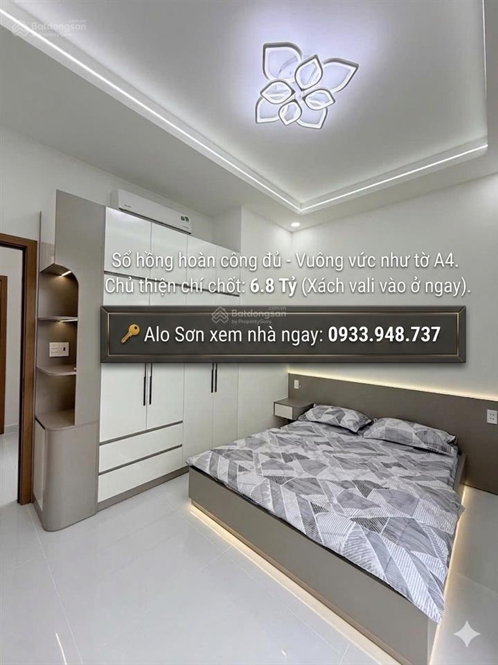 Siêu phẩm đầm sen  hẻm ô tô sát mặt tiền  40m2 vuông a4, full nội thất  6.8 tỷ