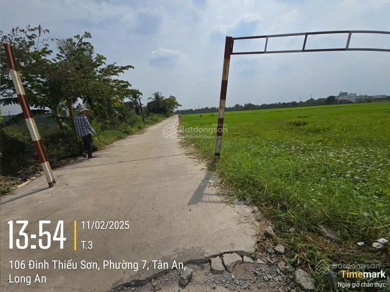 Bán đất thổ cư trung tâm tp. tân an, long an  dt 1.030m², 395m² thổ cư  chỉ 6,2tỷ thương lượng