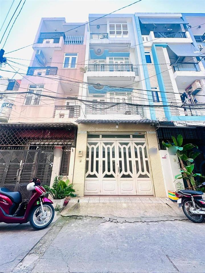 Quang trung  hẻm 6m  60m2 (4x15m)  7.55 tỷ  4 tầng  5pn, 5wc, sân thượng rộng  sổ riêng