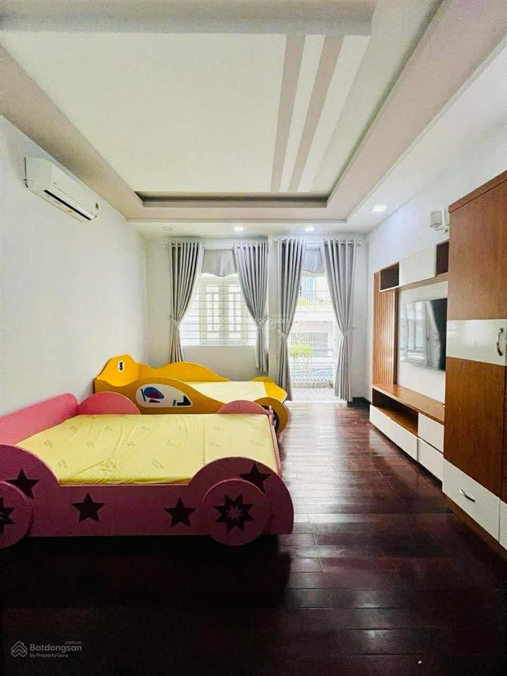 Quang trung  hẻm 6m  60m2 (4x15m)  7.55 tỷ  4 tầng  5pn, 5wc, sân thượng rộng  sổ riêng