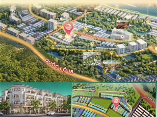 Giá tốt nhất 5,2 tỷ "all in"  nđ1604  căn hộ liền kề giãn xây 50m2 vinhomes global gate hạ long
